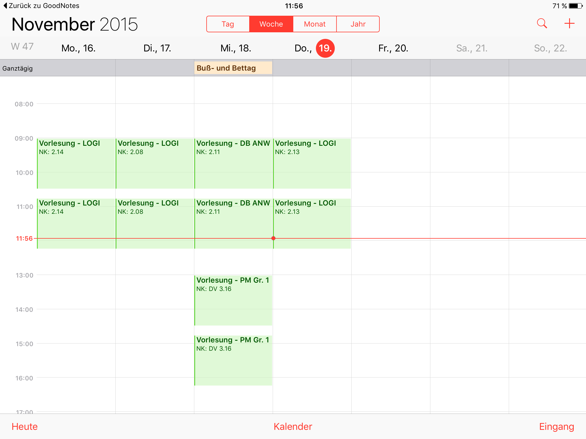 Screenshot 5 für die Einrichtung Sked Kalender Web-App auf iOS-Geräten