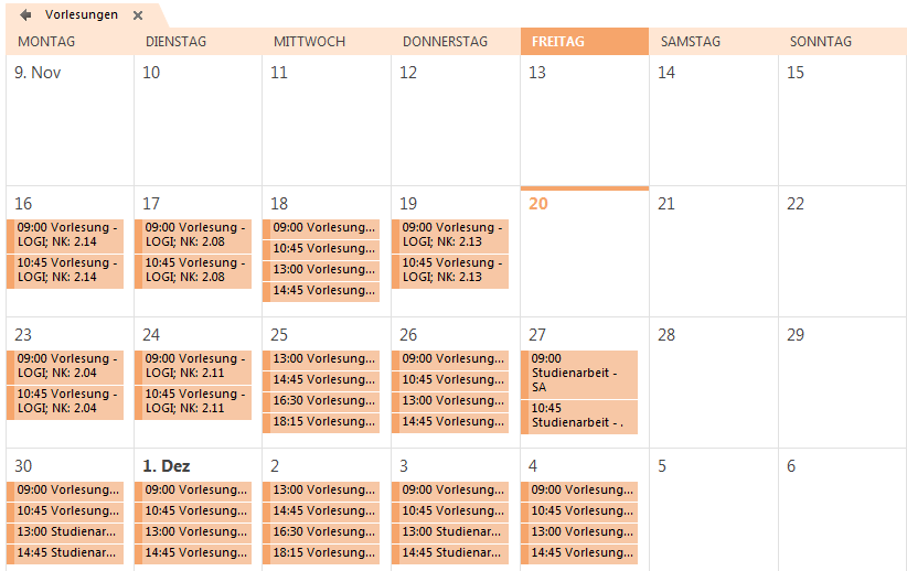 Screenshot 5 für die Einrichtung Sked Kalender Web-App in Microsoft Outlook